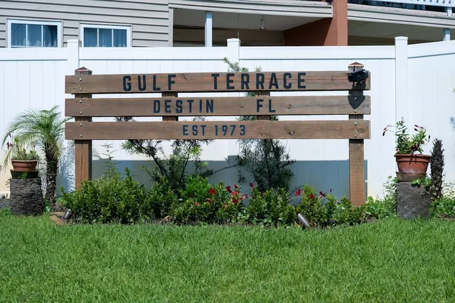 Gulf Terrace entrance